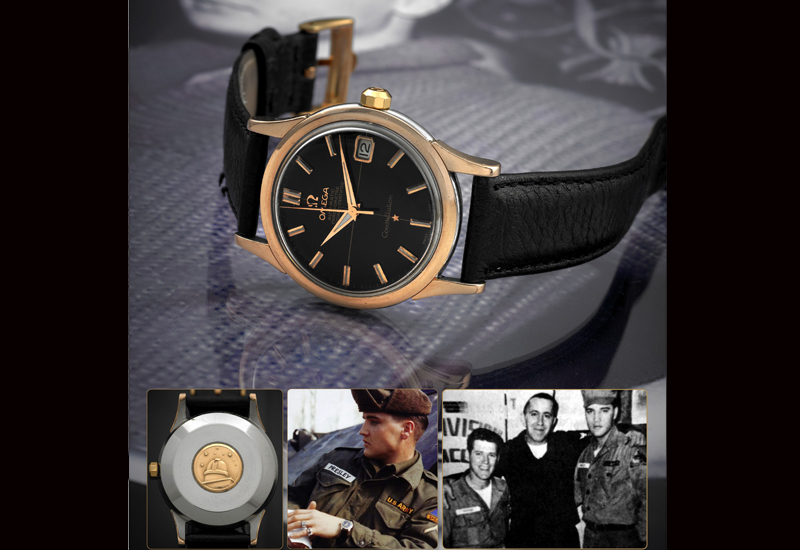 Elvis pressley antiquorum omega